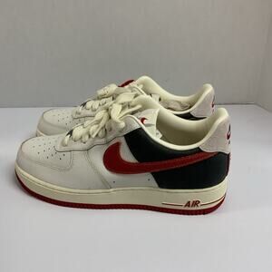 Nike Air Force 1 '07 Premium Chicago Pack FQ8743 121 Size 9.5 M Black Red Bulls
